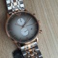 Emporio Armani Wrist Watch For Men Chronograph Quartz Two-tone Stainless Steel 43mm Watch AR1721. 