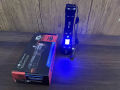 Waterproof Multifunction Laser LED Tactical Flashlight RL-2210 With 1Km Range And Long Lasting Backup Torch With Power Bank 8800mAh Rechargeable Cell Included. 