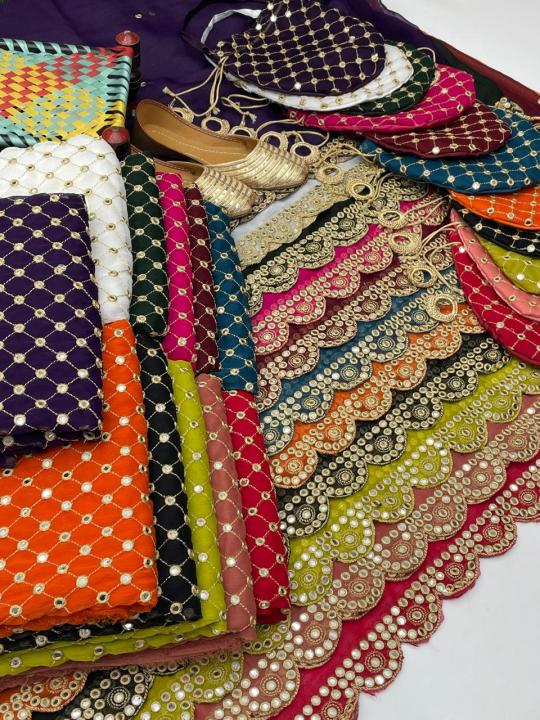 Ayesha%20Collections%20%E2%80%93%205%20Pc%20Unstitched%20Fancy%20Dress%20for%20Women%20%7C%20Soft%20Chiffon%20Shirt%20with%20Sheesha%20Plastic%20Pani%20Work%20&%20Zaari%20Embroidery%20%7C%20Chiffon%20Dupatta%20with%20Cutwork,%20Kattan%20Silk%20Trouser,%20Sam%20Potli%20&%20Golden%20Khussa%20-%20Image%204