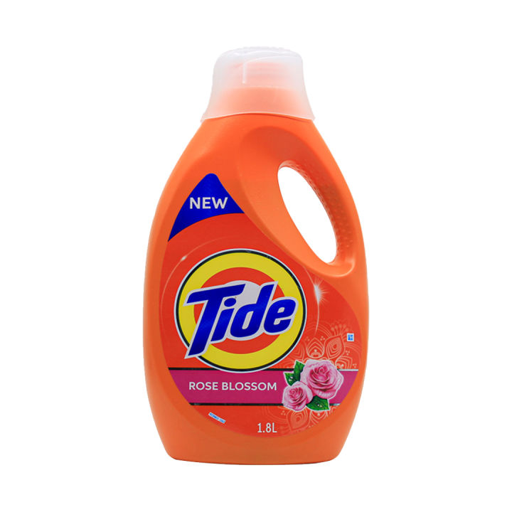 Arial Imported Power Gel Rose Detergent Washing Liquid, Equal 4 kg Powder pack 1.8L