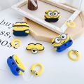 Minions single eye double eye cute Cartoon Silica gel Fashion AirPods 3 case 2021 AirPod 1 2 pro Cases Soft Cover Drop. 