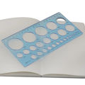 Circular Hole Ruler 27 Holes Elementary School Drawing Ruler Draw A Circular Ruler 20cm Ruler Student School Office Ruler. 
