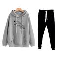 Feather Hearts Fleece Hoodie And Trouser Drawstring Hood Winter Export Quality Hoodies Tracksuit For Men. 