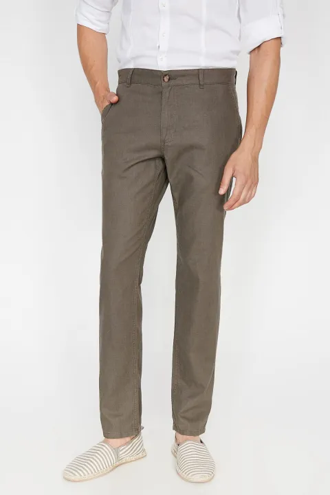 Koton%20Men's%20Coffee%20Pocket%20Detail%20Trousers%209YAM41992BW%20-%20Image%204