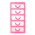 5 Layers Multipurpose Plastic Mini Drawer For Storage and Jewelry Organizer. 