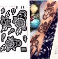 Artisan Arabic mehndi sticker full arabic signle design. 