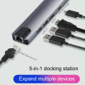 Type-c to HDMI PD 5-in-1 notebook docking station usb3.0 hub hub. 