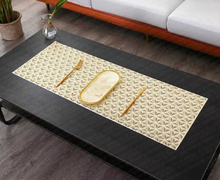 Table Runner, Center Table Dressing Table Non-Slip Table runner Stylish and Classic for most attractive table