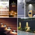 SANX 30LED Solar Light Waterproof Motion Sensor Solar Street Light Solar Security Warning Lamp with Remote for Garden Houses. 
