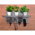 wooden key holder for wall, Wall key Hanger for Hanging Keys for home, office, room decoration. 