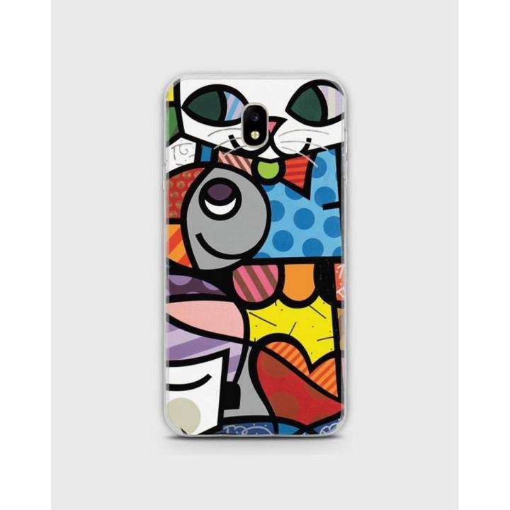 J520 Case Cover Hybrid Soft- Samsung  Abstract Art - 1Cover2620