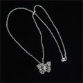 Kpop Harajuku Goth Colorful Butterfly Pendant Clavicle Neck Chains Necklaces For Women Egirl Friends Aesthetic Jewelry. 