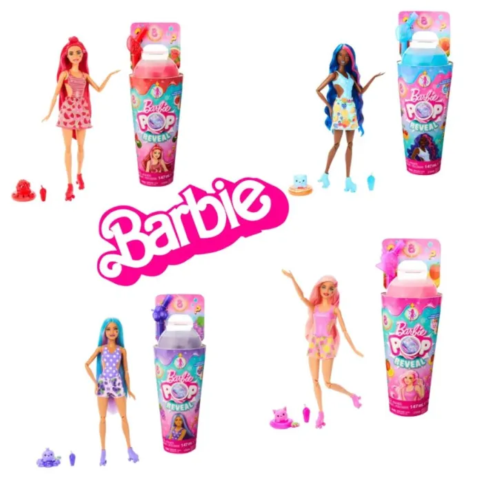 Barbie%20Doll%20Pop%20Reveal%20Doll%20with%20Color%20Reveal%20Changing%20Effects%20-%208%20Surprises%20&%20Accessories%20-%20Slime,%20Color%20Change%20&%20Puppy%20-%20Image%202