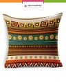Pack Of 5 - Ethnic Design Cushions - Multicolor cushion covers without filling, cushioncover, cushions for sofa, designer cushion covers, fancy cushion covers, geometric cushions, pillows covers, printed cushion, printed cushion covers, sofa cushion set. 