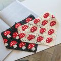 Cute Headband Hand Crocheted Tricot Hair Accessories Strap Turban Hair Binding Mushroom Hair Band. 