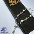 Antique Heart Anklet Payal for Girls and women Simple Silver Foot Bracelet Never Fade. 