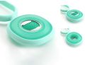 Techmanistan 3-in-1 Multifunctional Plastic & Silicone Material Bottle Opener For Jar/Plastic Bottle/Soda Water Bottle - Random Color. 