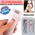 Original Women Epilator Model 290R Lady Hair Remover Mini Rechargeable Professional Electric Female Shaving machine Depilatory Use for Full Body Travel Essentials ORIGINAL NEW 290R Epilator. 