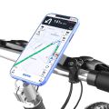 Quad Lock Motorcycle Electric Bike Phone Holder Quick Mount Bicycle Mobile Phone Stand Universal 360 Degree Rotation Cycling Bracket. 