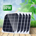 Best Tool 5Pcs 10W 6V Mini Solar Panel PET Monocrystalline Cell Power Module Battery Board Toys Charger Light DIY Outdoor. 