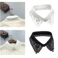 Lapel Fake Collar Detachable Collar for Party Accessories Sweater T Shirt White. 