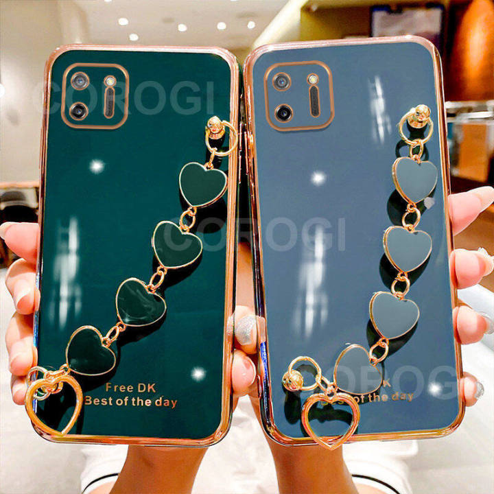 For%20OPPO%20A16e%20/%20OPPO%20A16k%20Back%20Cover%20with%203D%20Love%20Heart%20Wristband%20Chain%20Fashion%20Bracelet%20Shiny%20Plating%20Phone%20Case%20Soft%20Silicone%20Bumper%20Protective%20Cover%20-%20Image%204