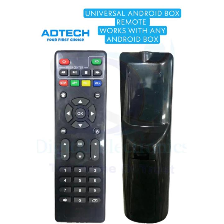 Universal Android Box Remote - Compatible With Every Android Smart TV Box