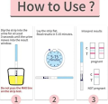 10 pcs Accurate Pregnancy Test Strip original high Quality easy to use. 