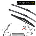 For Toyota C-HR C HR CHR IZOA AX10 AX50 2018 2019 2020 2021 2022 Wiper Blade Rubber Windshield Windscreen Window Car Accessories. 