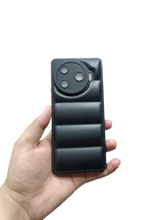 Tecno Camon 30 Pro 5G Back Cover Soft Matt Puffer Camera Protection Phone Case Camon 30 Pro