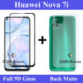 Oppo A31 Full Black 9D|5D|6D|10D|11D|21D Tempered Glass Screen Protector Full Glue Edge To Edge + Back Matte Protector Soft Skin Sheet Soft Film Protection For Oppo A31. 