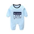 3m-24m kostium dla dzieci kombinezon dla noworodka czerwony M fasola dziewczynka Onesie z długim rękawem okrągły kołnierz wiosna/jesień ubrania Romper. 