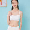 Omifen 12-year-old girl, big boy and young girl development, student underwear, cotton top, chest wrapped vest. 