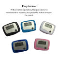 Tracking clip-on strap discount [special] portable color random pedometer LCD screen running walking travel pedometer fitness exercise machine. 