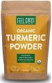 Organic Turmeric Root Powder - 16oz Resealable Bag (1lb) - 100% Raw w/Curcumin From India - by Feel Good Organics  by Feel Good Organics. 