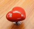 Love press, bathroom water tank auxiliary, colored heart-shaped toilet flush button. 