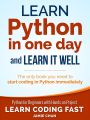 Python: Learn Python in One Day and Learn It Well by LCF Publishing (Author). 