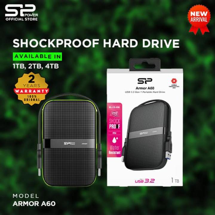 SILICON POWER ARMOR A60 SHOCK PROF HARD DRIVE