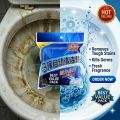 10 Pcs Toilet Cleaner Tablets Powerful WC Cleaning Fresh Fragrance Easy To Use. 