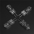 QUANBU 20Pcs 220V 35W G5, 3 Pin Power Supply Dual Halogen Bulb Warm White. 