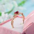 Heart Ring for Women Female Cute Romantic Finger Rings Girl Wedding Engagement Birthday Jewelry Gift. 