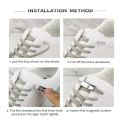 New Lock Clip Shoelaces Shoe Accessories Durable Elastic Shoe Laces Save Time Metal Shoe String Buckle Sneaker. 