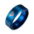 Metal Superman Logo Ring For Boys. 