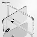 Bumper Case For iPhone Xs Xr X 8 7 6 SE Plus Coque Shockproof Aluminum Frame Cover For iPhone 13 12 11 Pro Max Border Capinhas. 