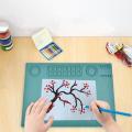 【linfang store】1 Set Convenient Drawing Mat Foldable Doodle Tool Paint School Teacher Art Graffiti Drawing. 