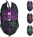 A70 Professional Wired Gaming Mouse, Universal USB Optical Gaming Mouse with Colorful Breathable LED Light, Ergonomic 6-Button Mouse, DPI 800-2000 Adjustable, PC Mouse. 