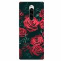 For Sony Xperia 1 Case 6.5'' Cute Fashion Clear Soft TPU Phone Cover For Sony SOV40 Back Cases Xperia1 J8110 Silicone Flower New. 