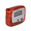 Monitor LCD waterproof pedometer walking exercise. 