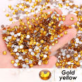 1440pcs 2mm DIY Beads Rhinestone Flat Back Bead Charm Rhinestones Glitter Beads SEVICH. 