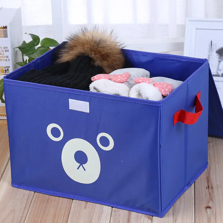 Extra Large Panda Storage Bin – Foldable Toy & Quilt Organizer for Kids ...